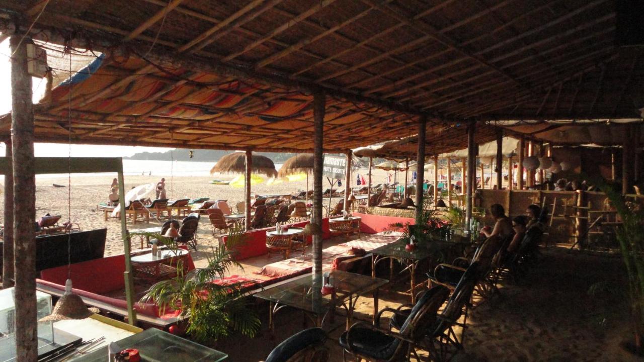Casa Fiesta Sea Front Beach Huts Patnem Beach المظهر الخارجي الصورة
